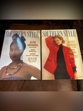 Vintage 80s Southern Style Oversized Magazines